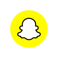 snapchat logotyp. snapchat social media ikon. png