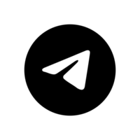 telegram logotyp. telegram social media ikon. png