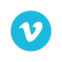 vimeo logotyp. vimeo social media ikon. png