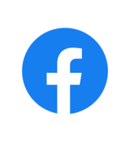 Facebook logotyp. Facebook social media ikon. png