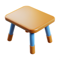 Wooden Table in 3D Style png