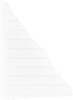 blanco Rasgado rasgado papel pedazo, gráfico elemento png