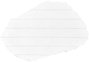 wit gescheurd papier stuk png