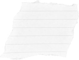 blanco Rasgado rasgado papel pedazo, gráfico elemento png