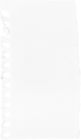 White Torn Paper Piece png