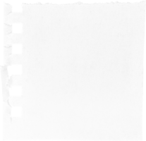 wit gescheurd papier stuk png