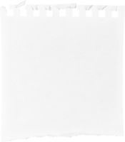 blanc déchiré papier pièce png