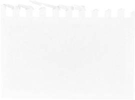 blanco Rasgado rasgado papel pedazo, gráfico elemento png