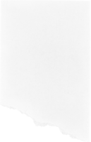 blanco Rasgado rasgado papel pedazo, gráfico elemento png