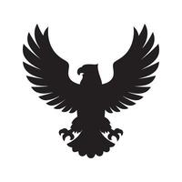 águila halcón silueta vector Arte ilustración diseño