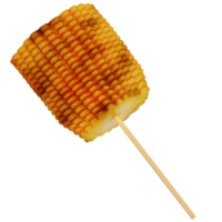 Grill Grill zum Camping , Mais auf transparent Hintergrund , 3d Rendern png