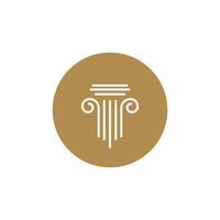 Column logo vector template symbol element design