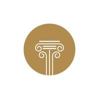 Column logo vector template symbol element design