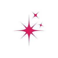 Star logo vector template element symbol design