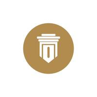 Column logo vector template symbol element design