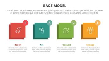 okr objectives and key results infographic 3 point stage template with big circle on right column concept for slide presentation vector