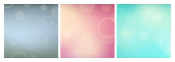 Abstract background with blur bokeh light effect vector