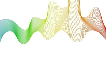 Abstract backdrop with wave gradient lines vector