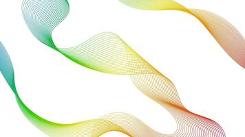 Abstract backdrop with wave gradient lines vector