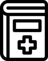 esta icono o logo medicina icono o otro dónde todo relacionado a salud y otros o diseño solicitud software vector