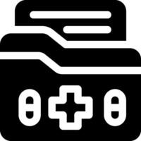 esta icono o logo medicina icono o otro dónde todo relacionado a salud y otros o diseño solicitud software vector