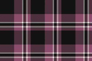 Plaid background, check seamless pattern. Vector fabric texture for textile print, wrapping paper, gift card or wallpaper.