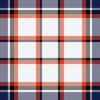 Fabric tartan check of background vector textile with a plaid seamless pattern texture.