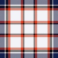 Fabric tartan check of background vector textile with a plaid seamless pattern texture.