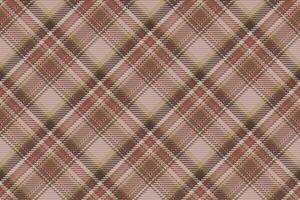 Seamless pattern of scottish tartan plaid. Repeatable background with check fabric texture. Vector backdrop striped textile print.