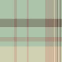Plain pattern fabric seamless, brand plaid background check. Aged texture tartan textile vector in pastel and light colors.