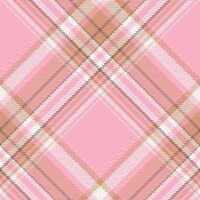 Plaid pattern vector. Check fabric texture. Seamless textile design for clothes, paper print. vector