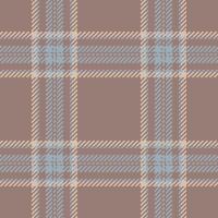 Tribal check pattern vector, panel fabric texture seamless. Yard tartan background plaid textile in pastel and light colors. vector