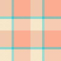 Texture tartan check of fabric plaid vector with a seamless pattern textile background.