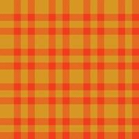 Plaid check pattern. Seamless fabric texture. Tartan textile print. vector