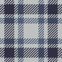 Textile design of textured plaid. Checkered fabric pattern swatch for shirt, dress, suit, wrapping paper print, invitation and gift card. vector