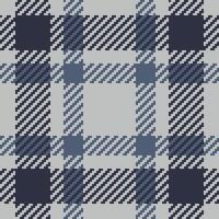 Textile design of textured plaid. Checkered fabric pattern swatch for shirt, dress, suit, wrapping paper print, invitation and gift card. vector