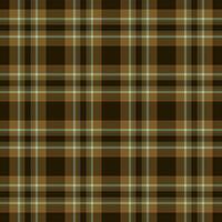 Fabric background seamless of vector plaid texture with a check tartan pattern textile.