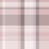 Texture textile seamless of fabric check plaid with a background pattern tartan vector. vector