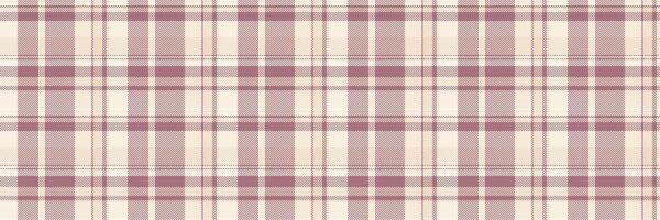 Robe tartan texture seamless, creativity pattern check textile. Gift fabric plaid background vector in red and antique white colors.