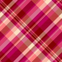Seamless check vector of tartan plaid textile with a pattern texture fabric background.