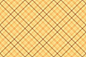 Fabric check pattern of plaid texture seamless with a tartan background vector textile.
