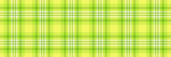 Bed vector plaid fabric, rug seamless tartan pattern. Cell texture background check textile in lime and green colors.