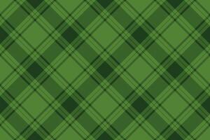 Tartan plaid background, diagonal check seamless pattern. Vector fabric texture for textile print, wrapping paper, gift card, wallpaper.