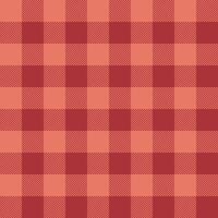 Plaid check pattern. Seamless fabric texture. Tartan textile print. vector