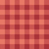 Plaid check pattern. Seamless fabric texture. Tartan textile print. vector