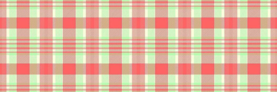 pañuelo de papel modelo textura vector, presente sin costura tartán controlar. Víspera de Todos los Santos tartán tela antecedentes textil en rojo y ligero colores. vector