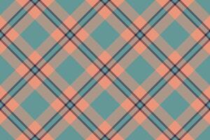 Tartan plaid background, diagonal check seamless pattern. Vector fabric texture for textile print, wrapping paper, gift card, wallpaper.