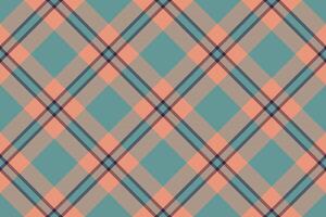 Tartan plaid background, diagonal check seamless pattern. Vector fabric texture for textile print, wrapping paper, gift card, wallpaper.