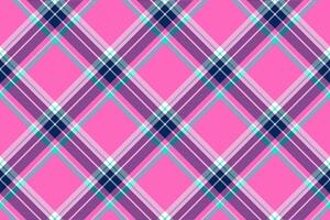 Tartan plaid background, diagonal check seamless pattern. Vector fabric texture for textile print, wrapping paper, gift card, wallpaper.