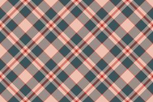 Tartan plaid background, diagonal check seamless pattern. Vector fabric texture for textile print, wrapping paper, gift card, wallpaper.